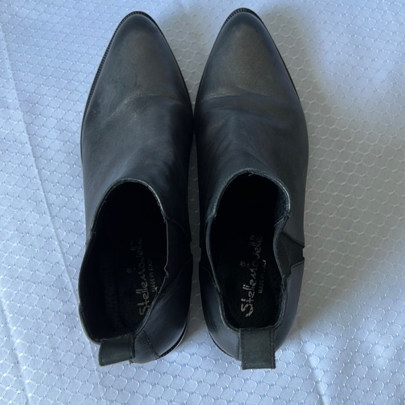 Stellemovelle Boots, Ankle, Point-toe, Italian Leather, Sz 9 - Picture 6 of 6